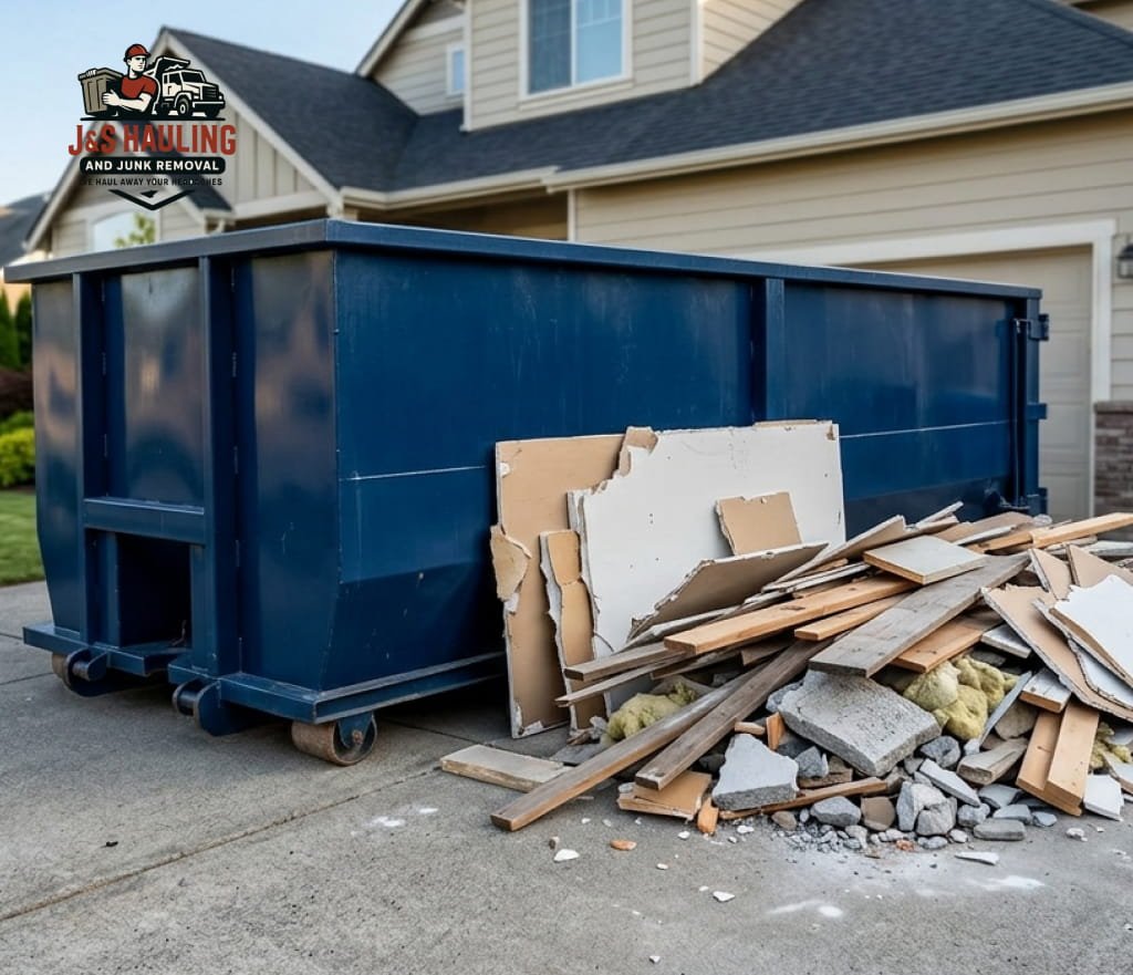 Professional hauling services, heavy equipment transport, and expert construction site debris removal.