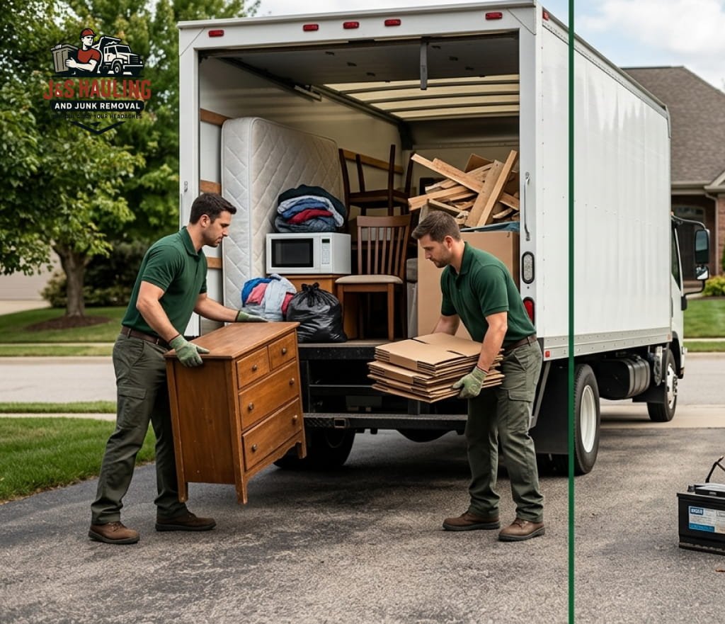 Professional residential moving, expert construction debris removal, and specialized hazardous waste hauling